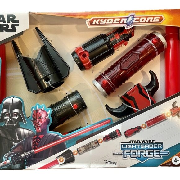Star Wars Lightsaber Forge Kyber Core Dark Side Villains 🔥NEW🔥Darth Mader Maul - Picture 6 of 8